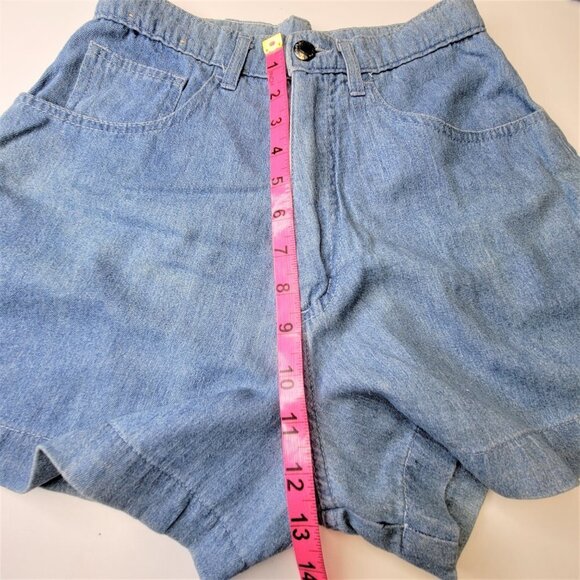 FADED Cotton Denim Shorts Size S or Size M - Picture 3 of 15
